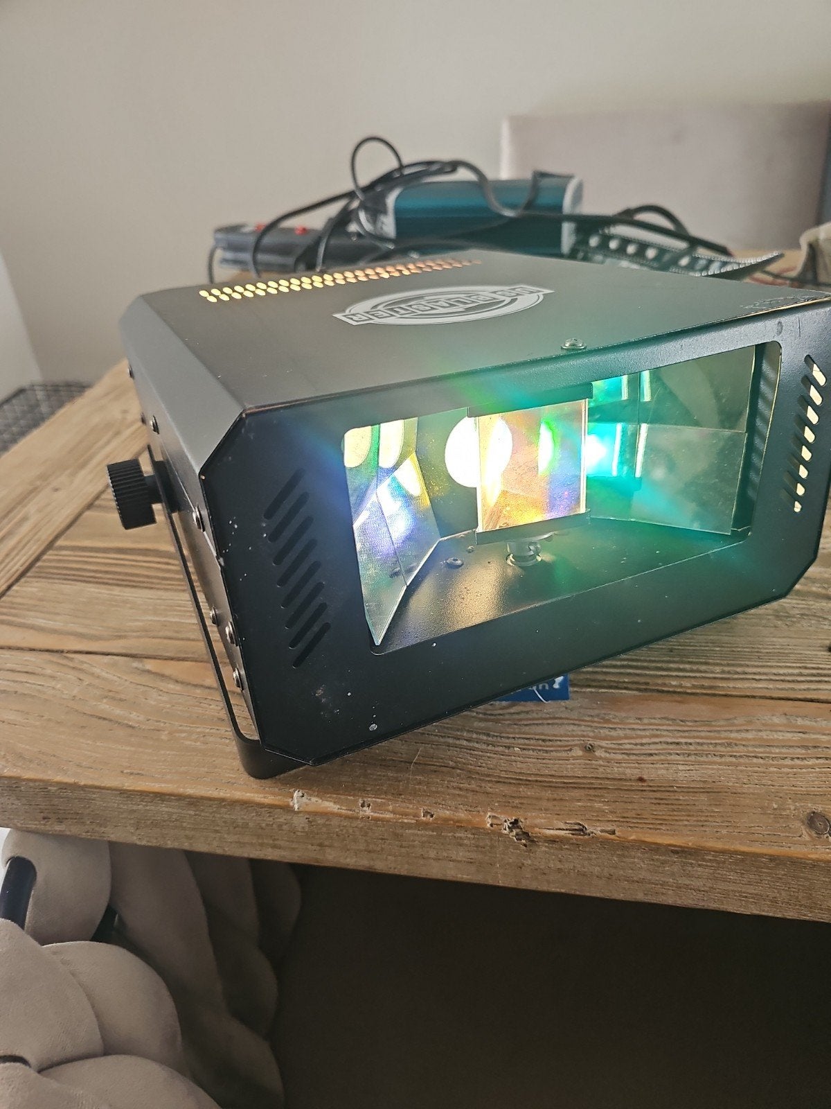 us blaster stage light usb9026 disco lamp lichteffect werken, Ophalen of Verzenden, Gebruikt
