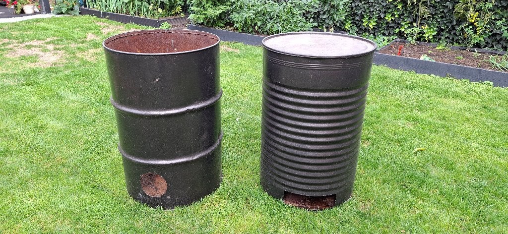 Olievat / Rookton/ Vuurton., Tuin en Terras, Ophalen, Gebruikt, Vuurton