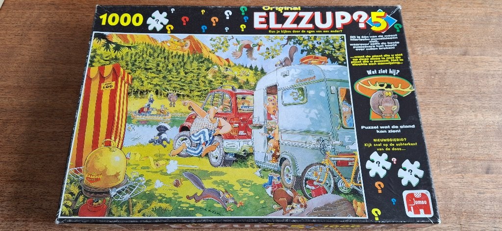 Elzzup Puzzle (WasGij), Ophalen, 500 t/m 1500 stukjes, Gebruikt, Legpuzzel