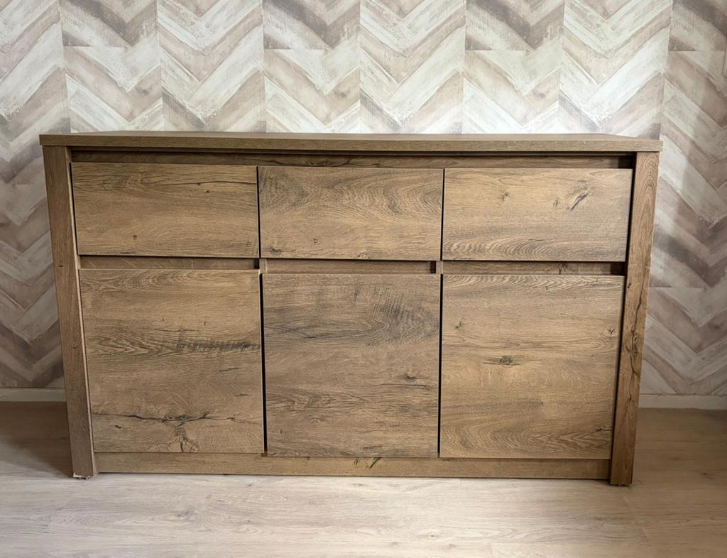 Jysk Vedde dressoir, Ophalen, Zo goed als nieuw, 25 tot 50 cm, 100 tot 150 cm