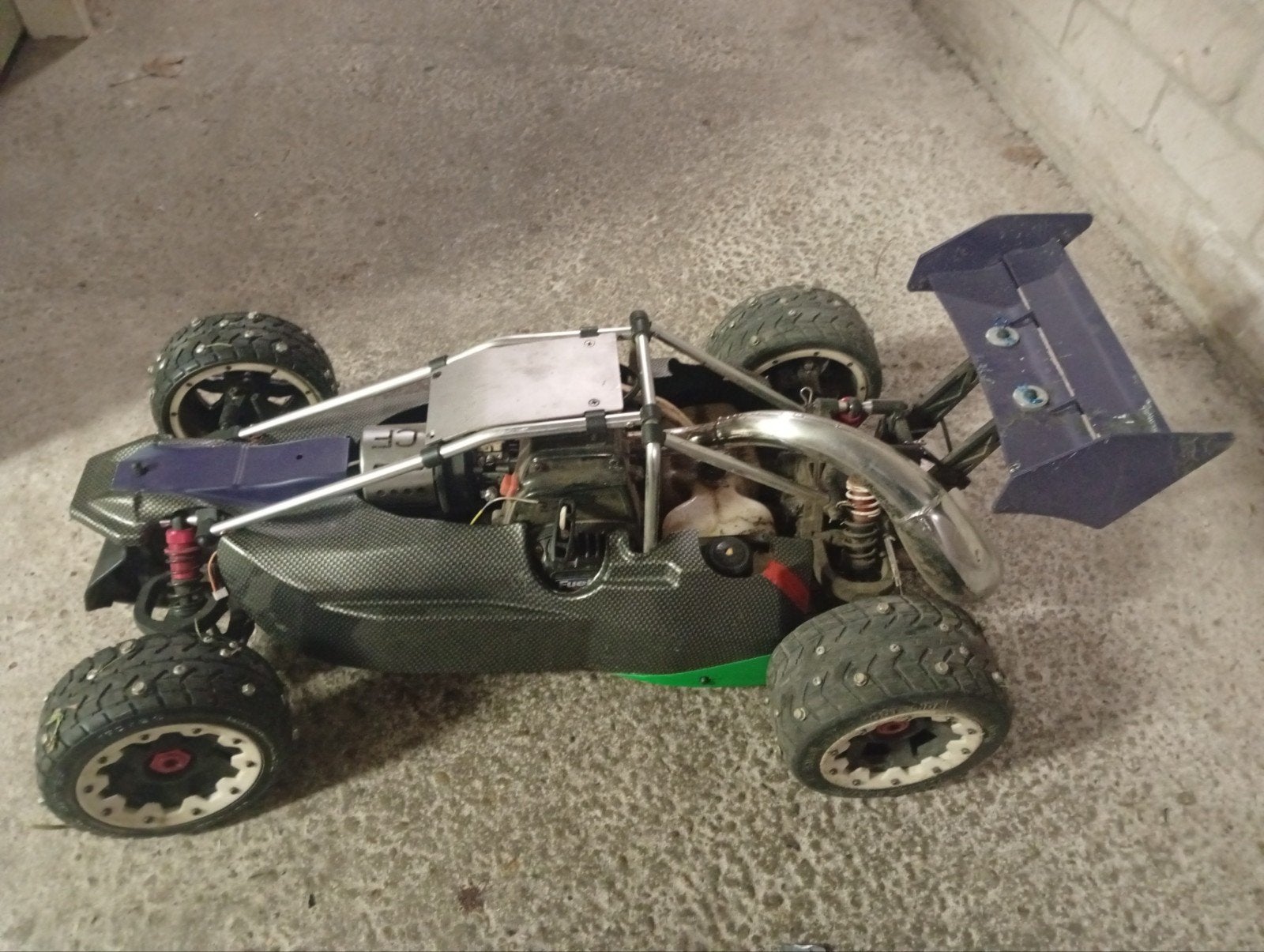 Reely 30cc 2 takt 1/5 buggy, Ophalen, Overige schalen, Auto offroad