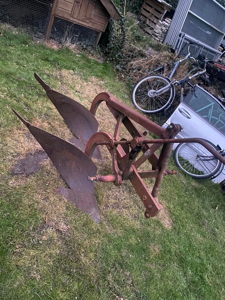 Massey ferguson 2 schaar ploeg, Ophalen, Grondbewerking