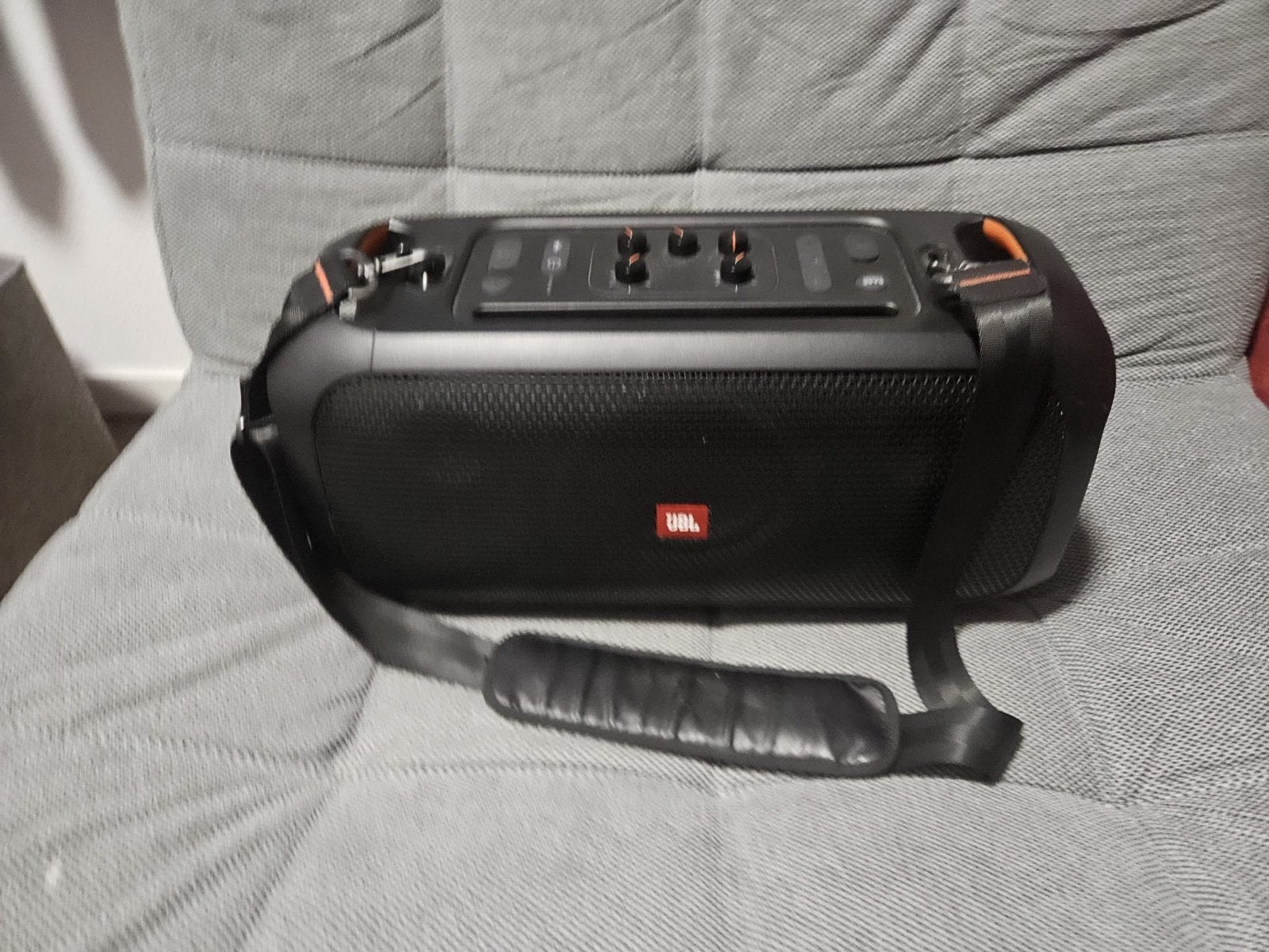 JBL Partybox ON-THE-GO - Zo goed als nieuw met microfoon, Audio, Tv en Foto, Luidsprekers, Ophalen, JBL, Party speaker, Zo goed als nieuw
