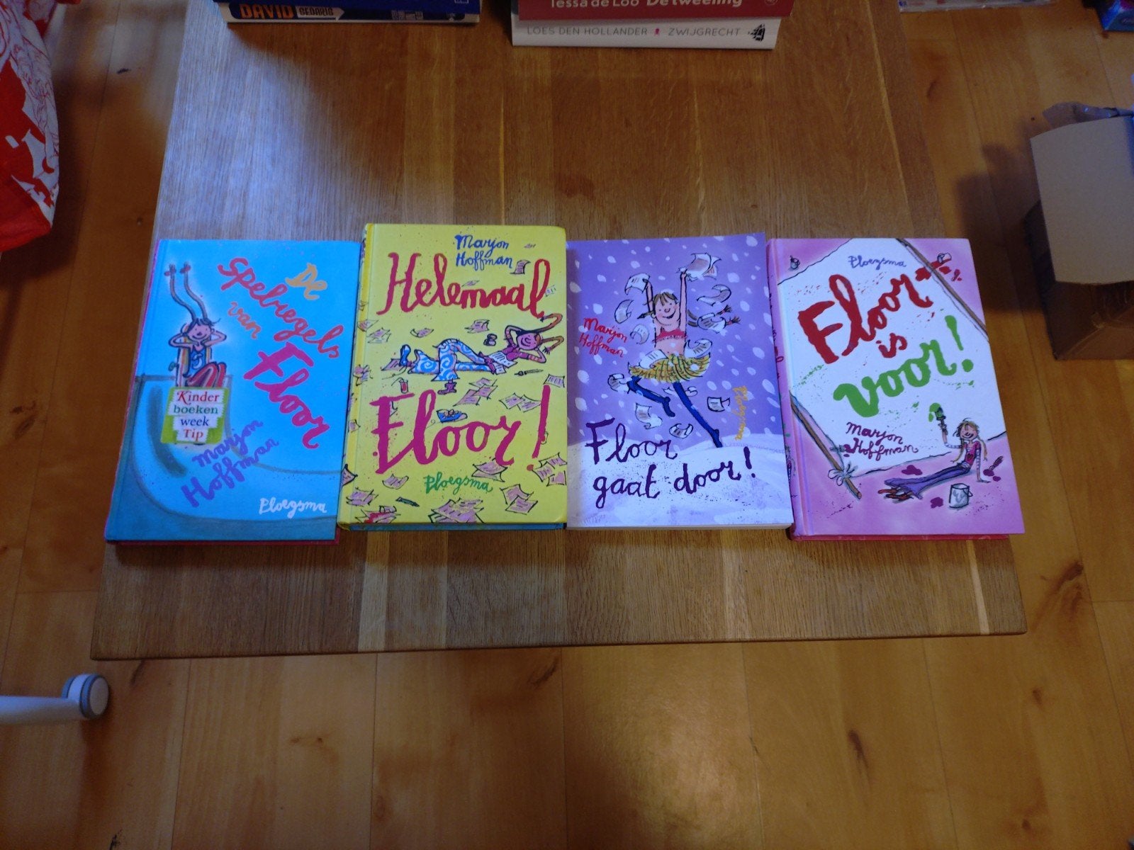 Floor boekenreeks - 4 delen van Marjon Hoffman, Ophalen, Gelezen, Marjon Hoffman