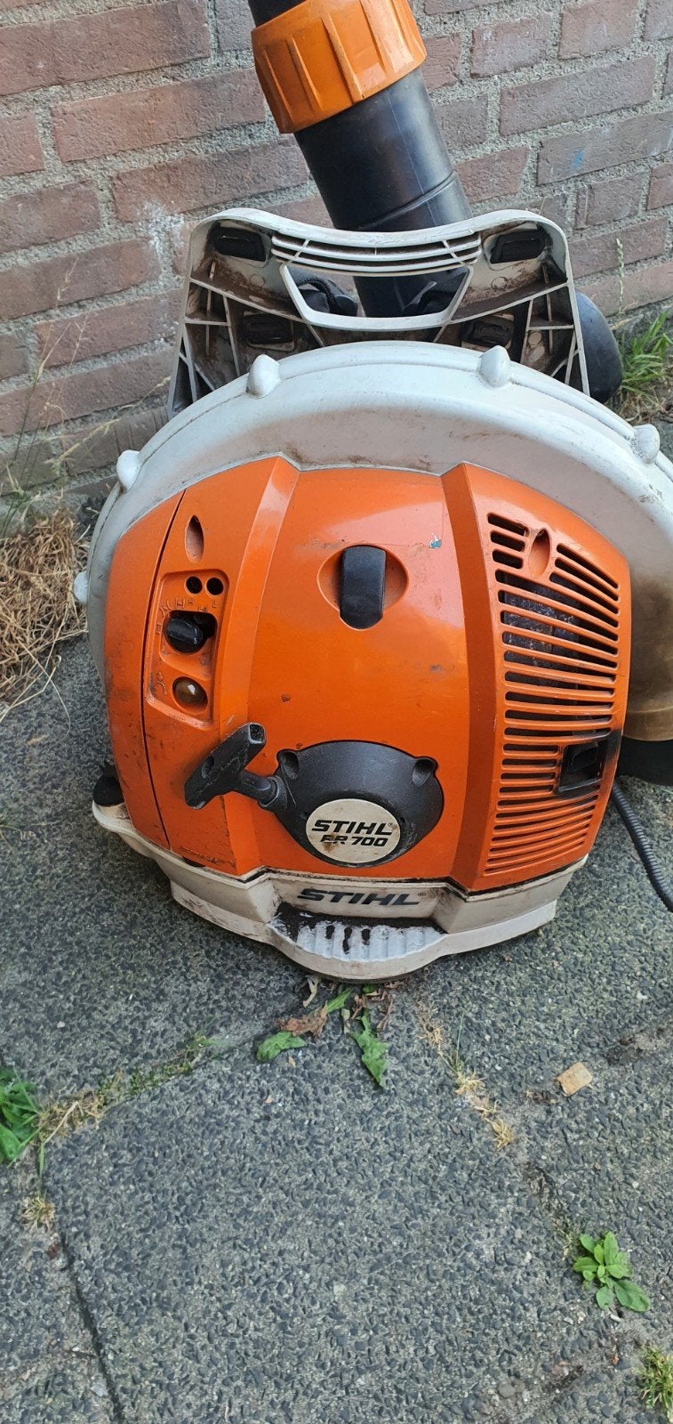 Bladblazer - Rug blazer - BR700 Stihl, Ophalen, Gebruikt, Ruggedragen, Stihl