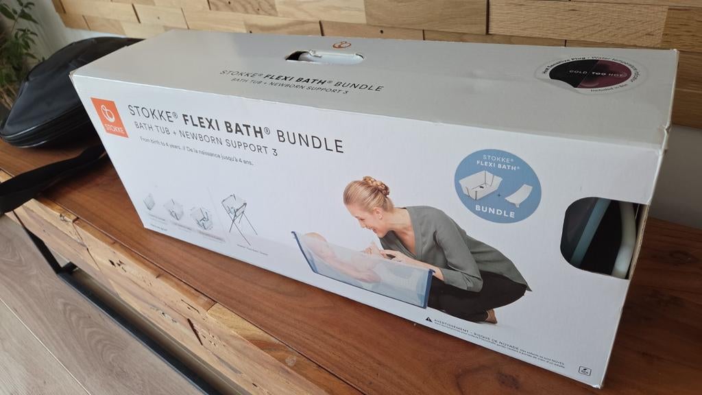 Stokke Flexi Bath Bundle - Nieuw in doos, Overige merken, Nieuw, Ophalen of Verzenden, Badje