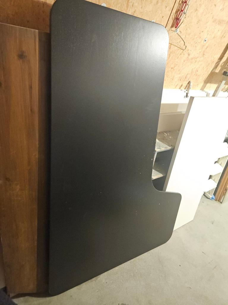 Gratis af te halen Bekant ikea bureaublad, Huis en Inrichting, Bureaus, Ophalen, Zwart, Gebruikt, Hout