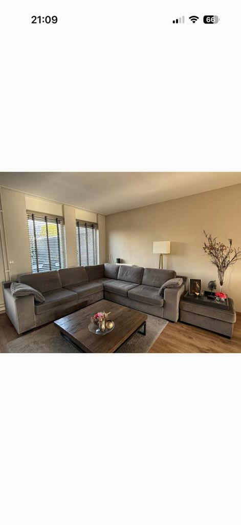 Mooie salontafel industrieel, Huis en Inrichting, Complete inboedels, Ophalen