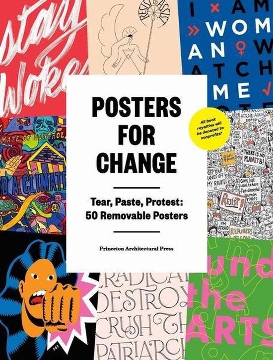 Posters For Change - 50 Removable Posters BOEK Engels, Ophalen of Verzenden, Gelezen, Grafische vormgeving, Princeton Architectural Press