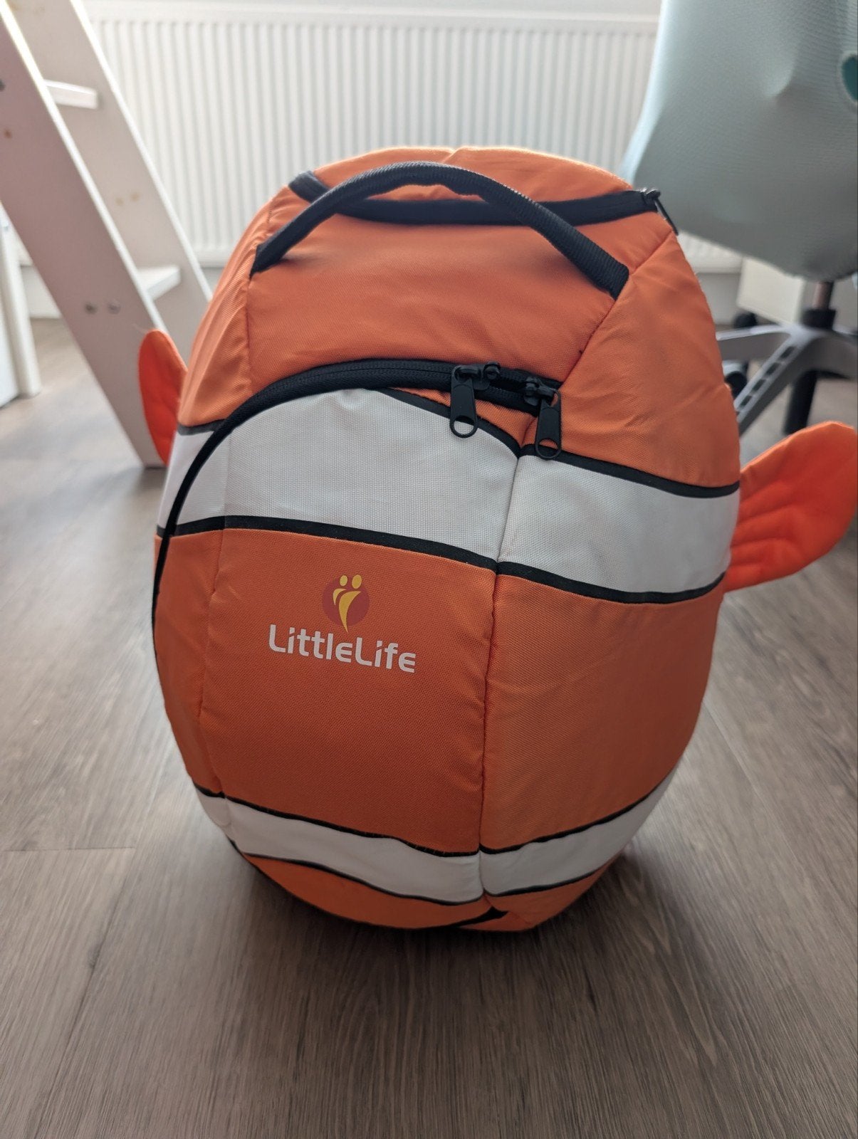 LittleLife Clownvis Koffer/Rugzak voor Kinderen, Ophalen, Zo goed als nieuw