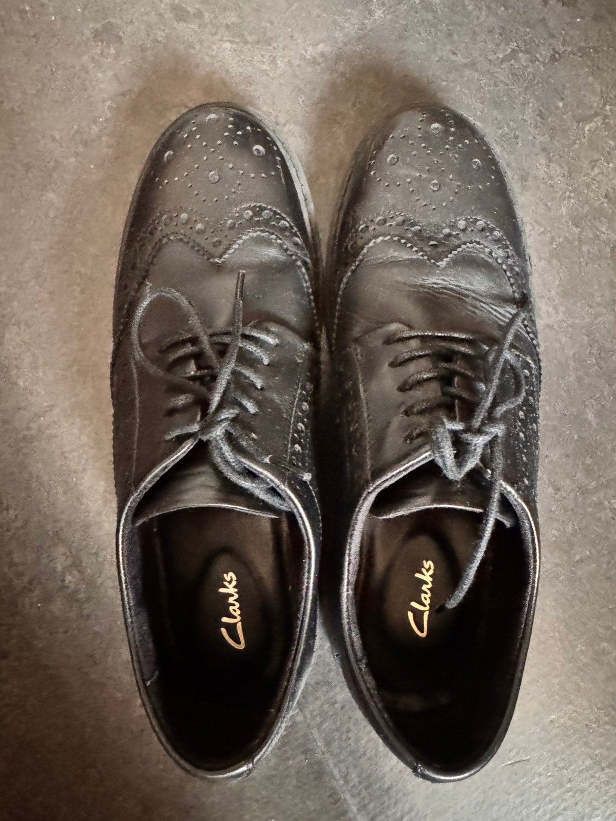 Clarks Orinoco 3 Derby 37.5, Kleding | Dames, Ophalen, Zo goed als nieuw, Zwart, Overige typen