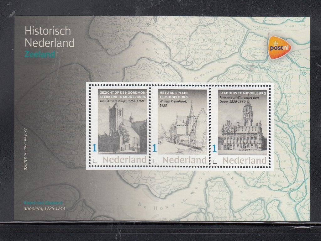 persoonlijke Historisch Nederland: Zeeland,Middelburg, Ophalen of Verzenden, Na 1940, Postfris