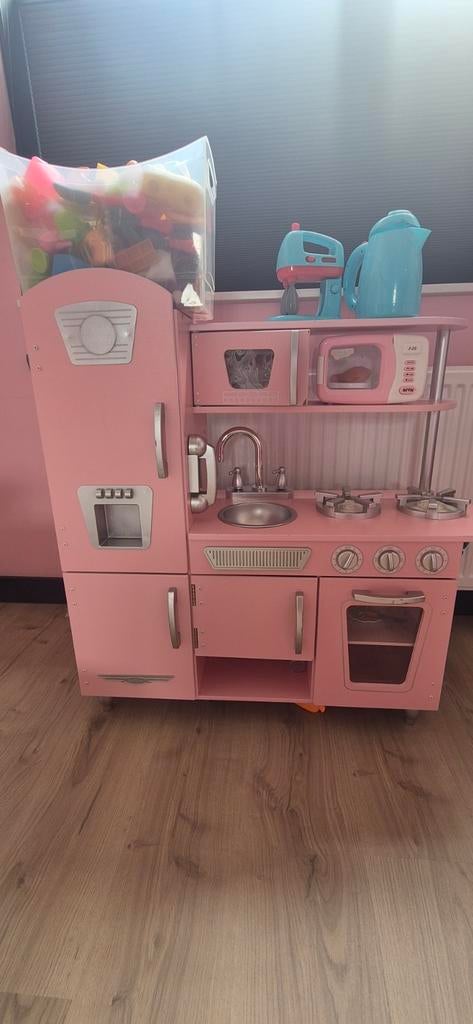 Kidkraft keukentje, Kinderen en Baby's, Speelgoed | Speelkeukens, Ophalen, Gebruikt, Hout, Speelkeuken