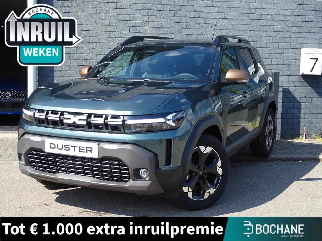 Dacia Duster 1.8 Hybrid 155 Extreme NU 7 JAAR GARANTIE! / PA, Auto's, Dacia, 1793 cc, 4 cilinders, Parkeersensor, Nieuw