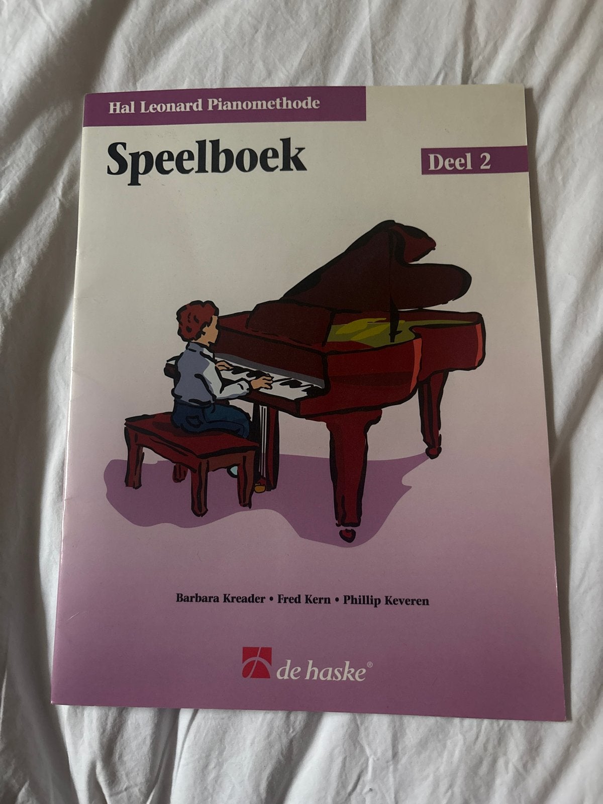 Hal Leonard Pianomethode Speelboek Deel 2, Ophalen of Verzenden, Zo goed als nieuw, Les of Cursus, Piano