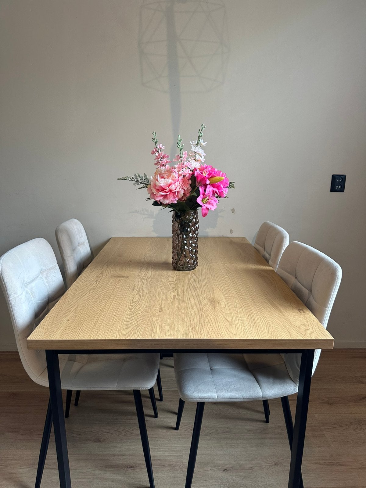Eettafel 80 x120, Ophalen, 100 tot 150 cm, 50 tot 100 cm, Zo goed als nieuw