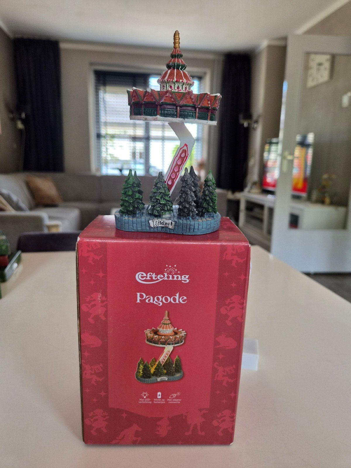 Efteling Luville Pagode Nieuw, Ophalen of Verzenden, Nieuw, Beeldje of Poppetje