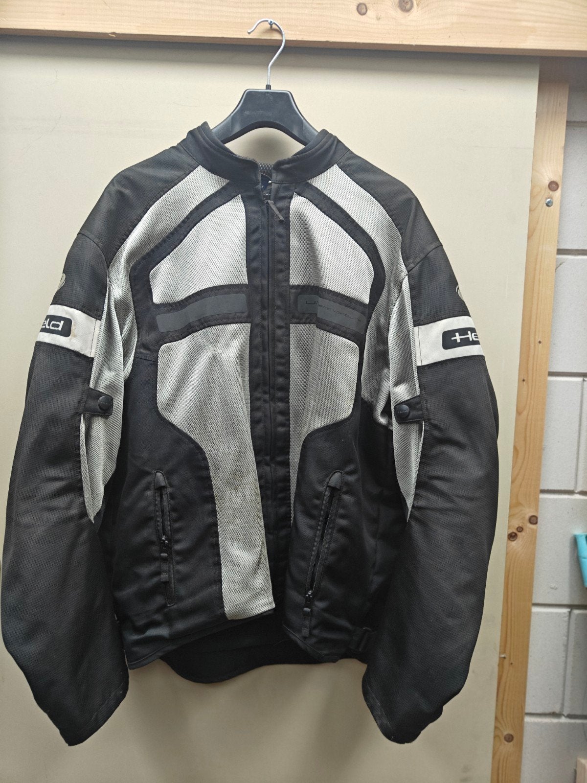 Held doorwaaijas 3XL met Alpinestars rugprotector, Motoren, Held, Jas | textiel, Heren, Ophalen of Verzenden