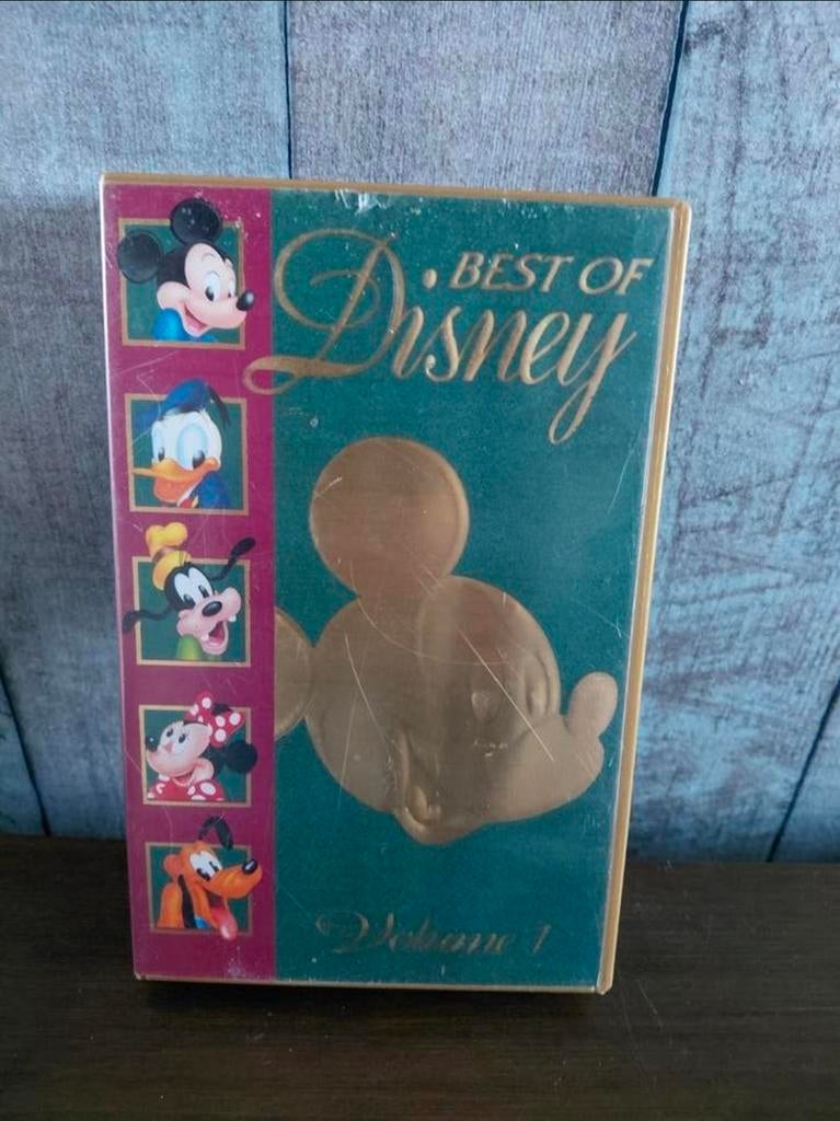 Best of Disney Volume 1 videoband., Alle leeftijden, Ophalen of Verzenden, Gebruikt, Tekenfilm