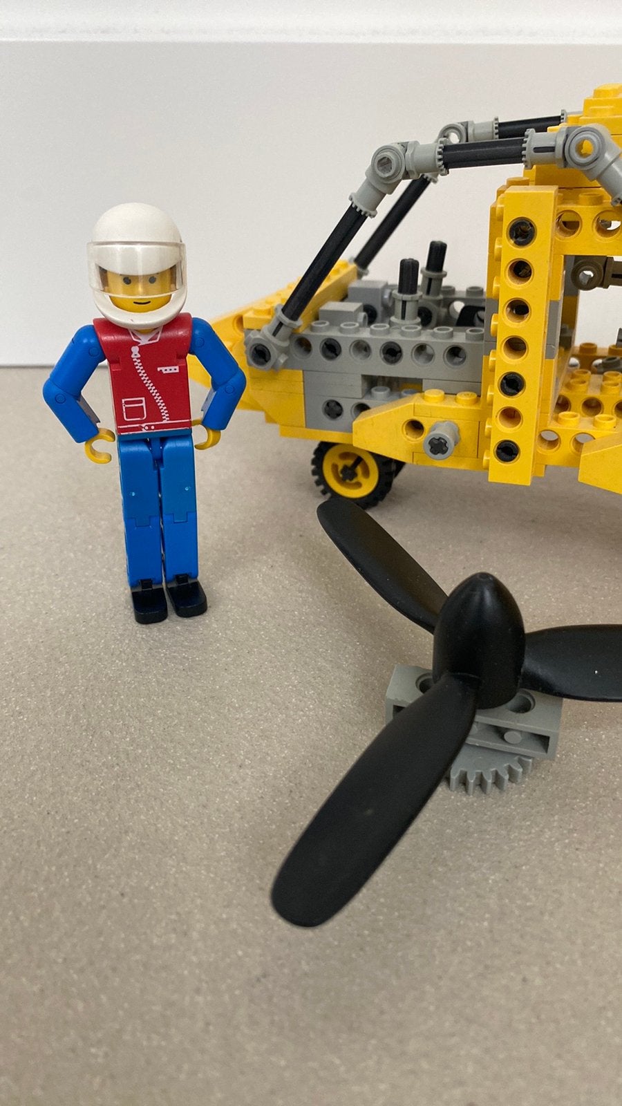 Lego 8855 Technic Spaceshuttle Vliegtuig, Ophalen of Verzenden, Zo goed als nieuw