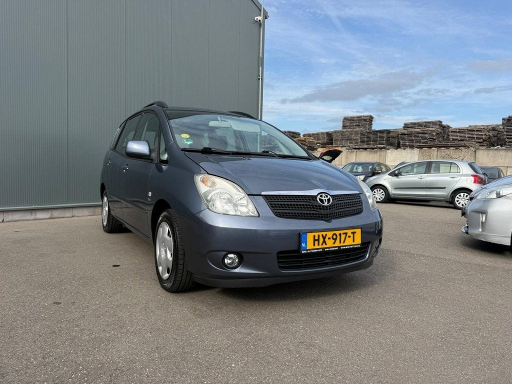 Toyota Corolla Verso 1.6 VVT-i Linea Sol CLIMA AIRCO !, 450 kg, 4 cilinders, Metallic lak, Blauw