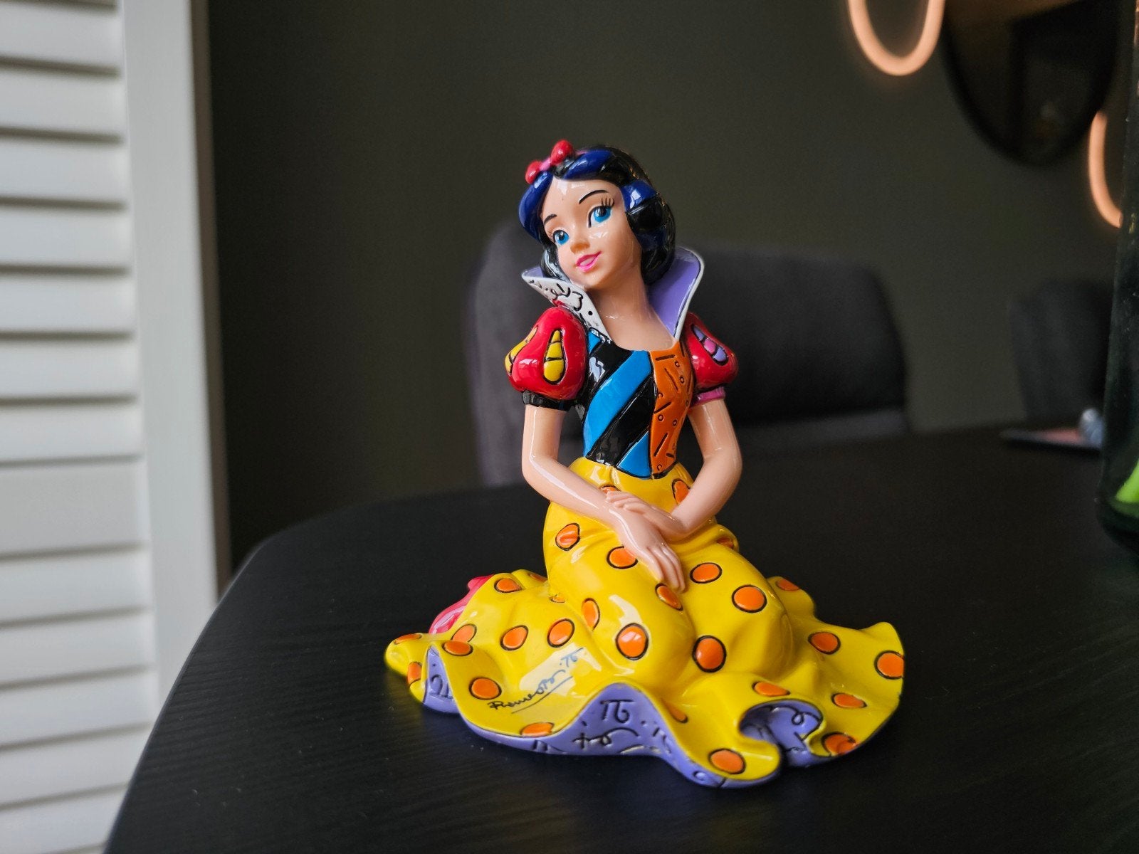 Zeldzaam Sneeuwwitje Romero Britto beeldje (zonder doos), Ophalen, Sneeuwwitje of Doornroosje, Nieuw, Beeldje of Figuurtje