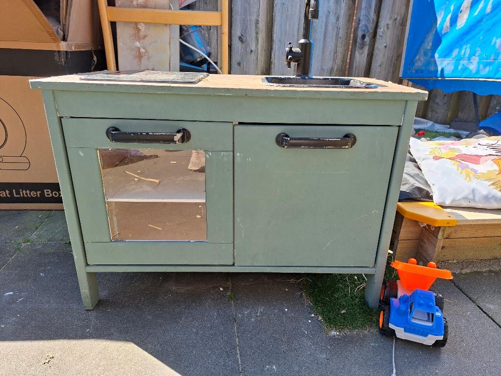 Keukentje, Ophalen, Gebruikt, Hout, Speelkeuken