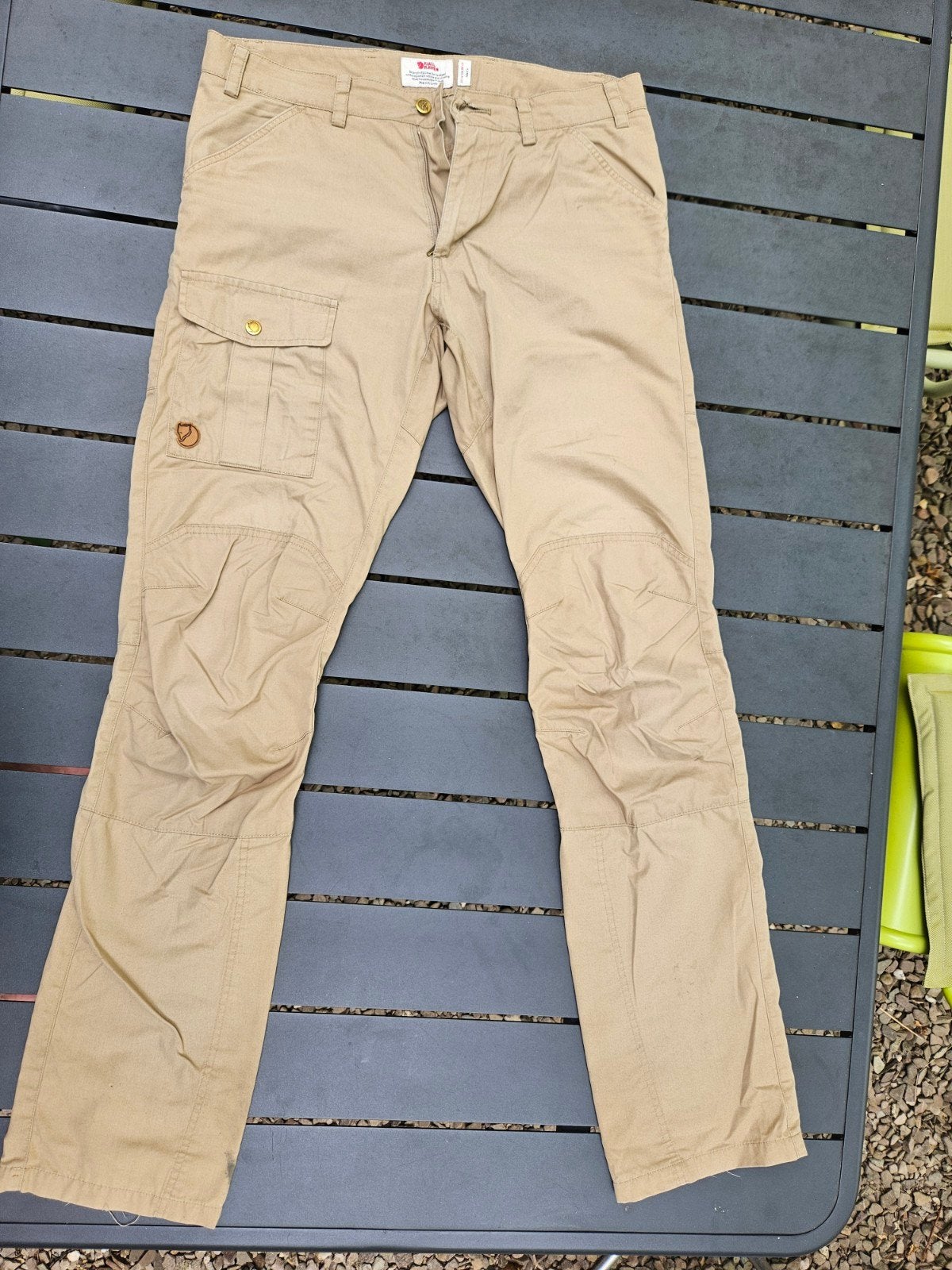 Fjällräven Nils outdoorbroek - Maat 46, Beige, Ophalen of Verzenden, Gedragen, Fjällräven