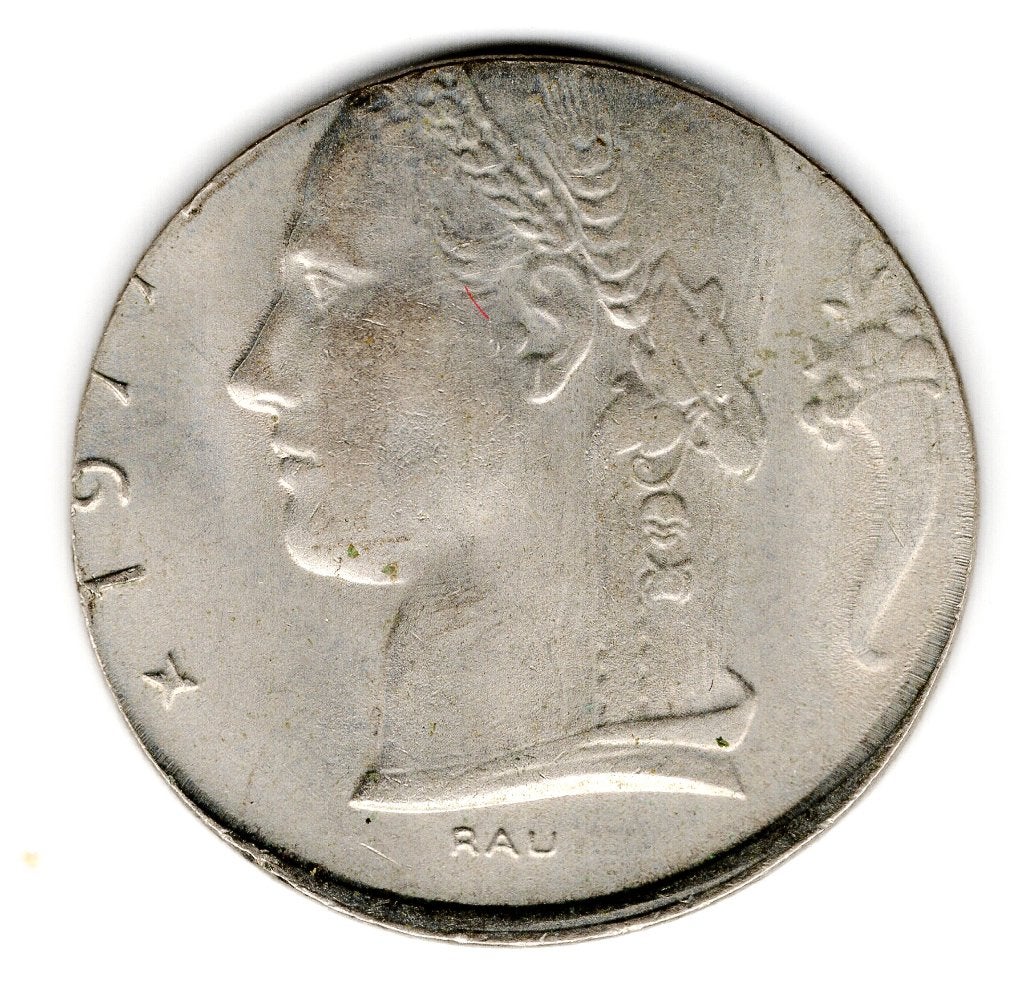 België: 5 franc 1977 - MISSLAG, Ophalen of Verzenden, België, Setje