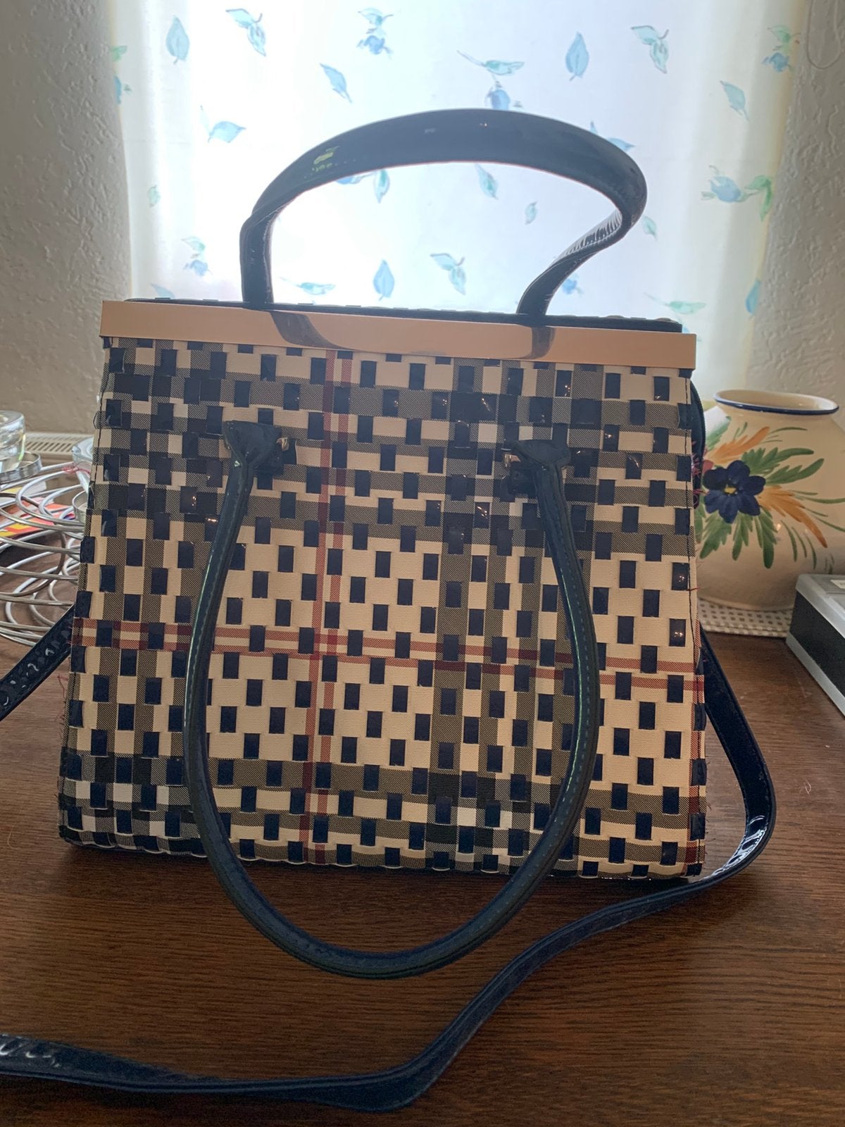 Leuke Tas, 30 cm of meer, Gebruikt, Blauw, Minder dan 35 cm