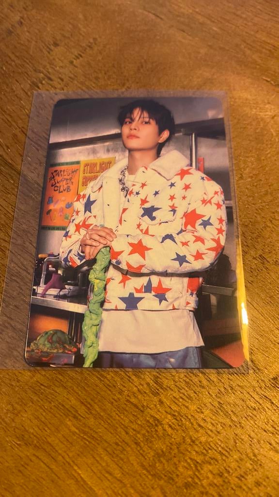 Foto cart stray kids seungmin, Ophalen of Verzenden, Zo goed als nieuw, Plaatje