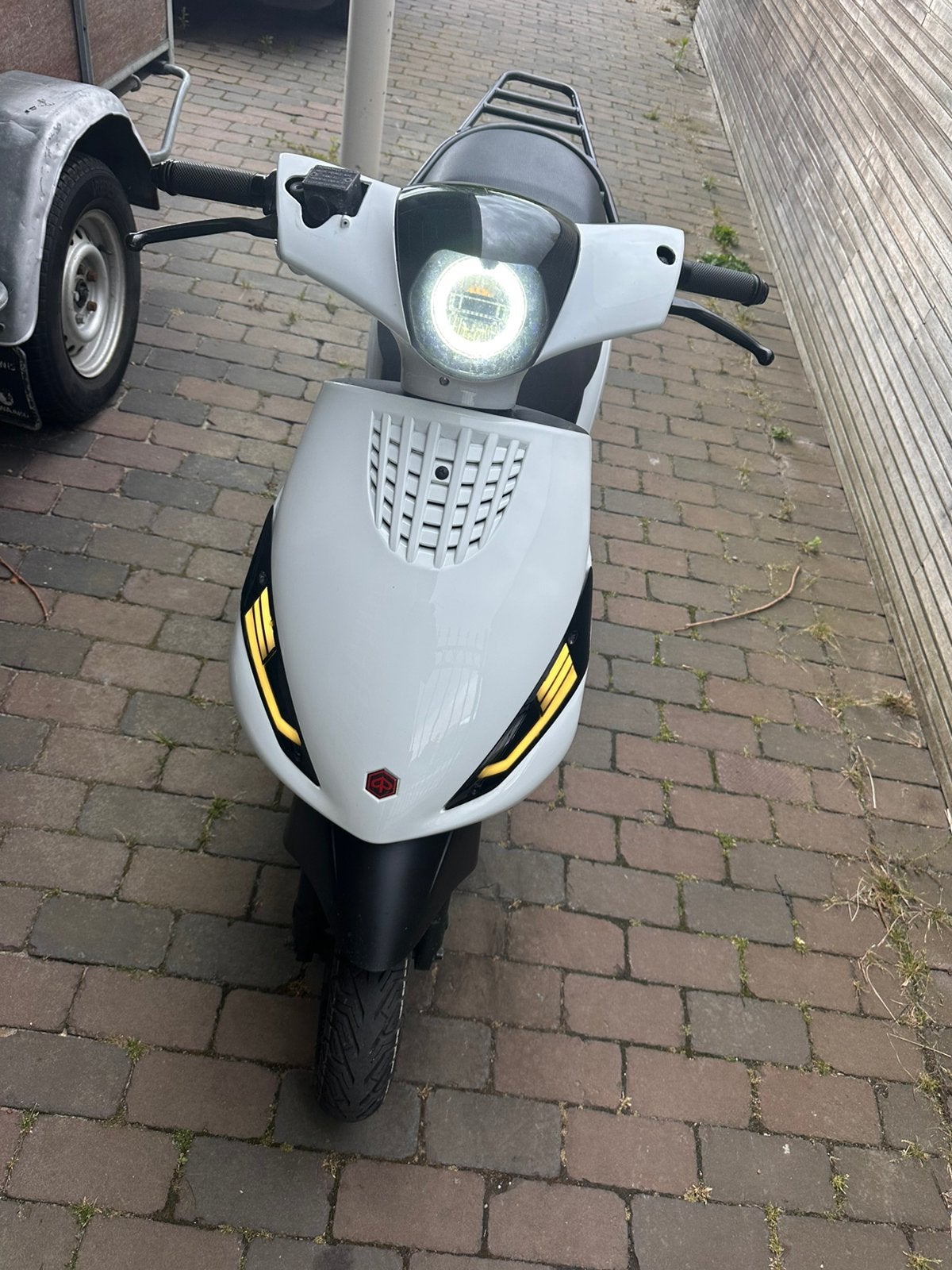 Zip 4t 50cc, Fietsen en Brommers, Scooters | Piaggio, Ophalen, Maximaal 45 km/u, Zip, Zo goed als nieuw