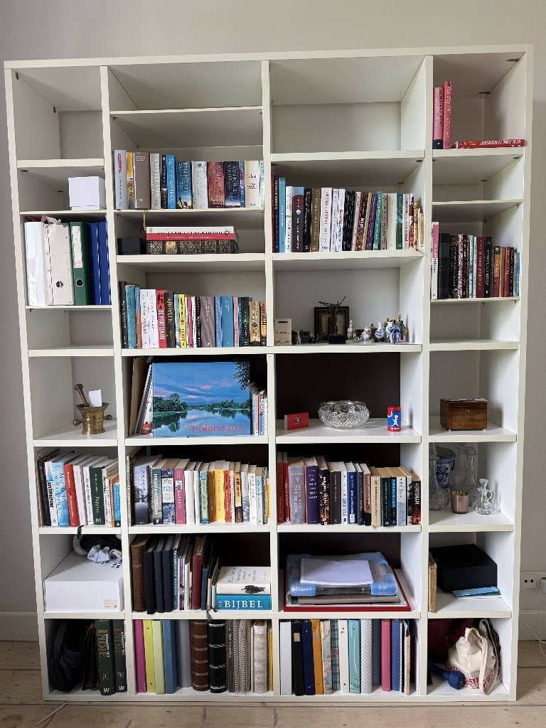 Boekenkast 255 X 196 X 40, Huis en Inrichting, Kasten | Boekenkasten, Ophalen, Met plank(en), Gebruikt, 200 cm of meer