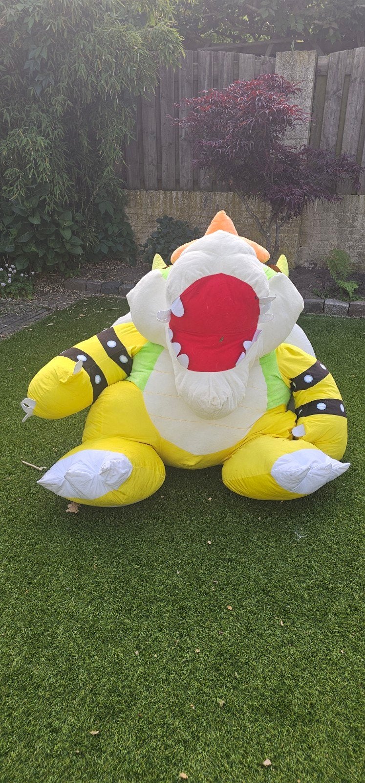 Grote Bowser Knuffel - Super Mario, Kinderen en Baby's, Speelgoed | Knuffels en Pluche, Ophalen, Gebruikt, Overige typen, Nintendo