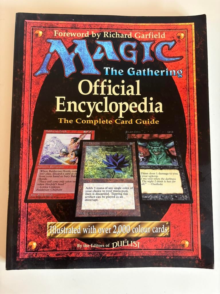 Magic: The Gathering Official Encyclopedia, Boeken, Encyclopedieën, Ophalen of Verzenden, Zo goed als nieuw