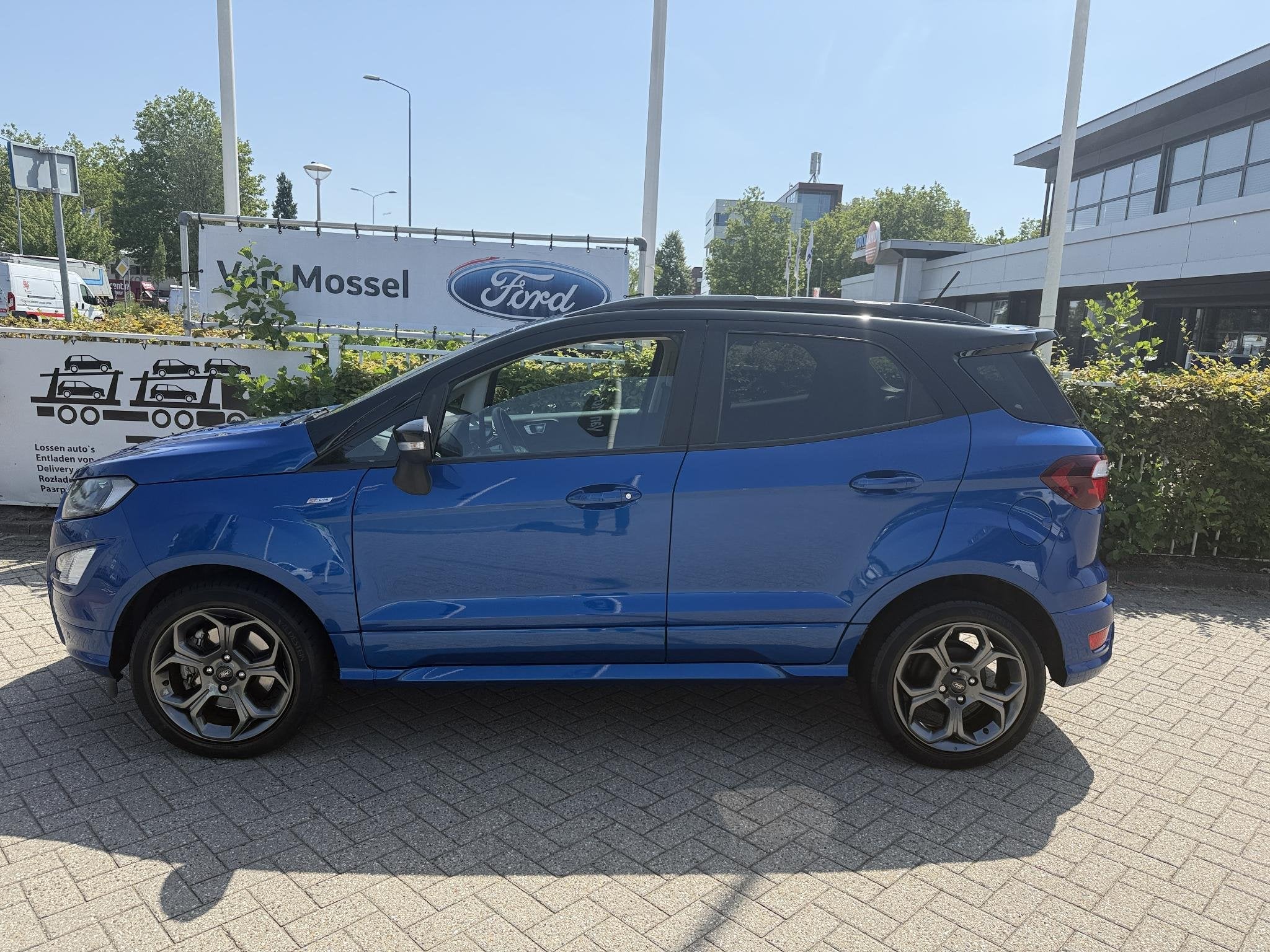 Ford EcoSport 1.0 EcoBoost ST-Line Automaat | Zwart Dak | Wi, Auto's, 12 maanden, 125 pk, Gebruikt, Ecosport
