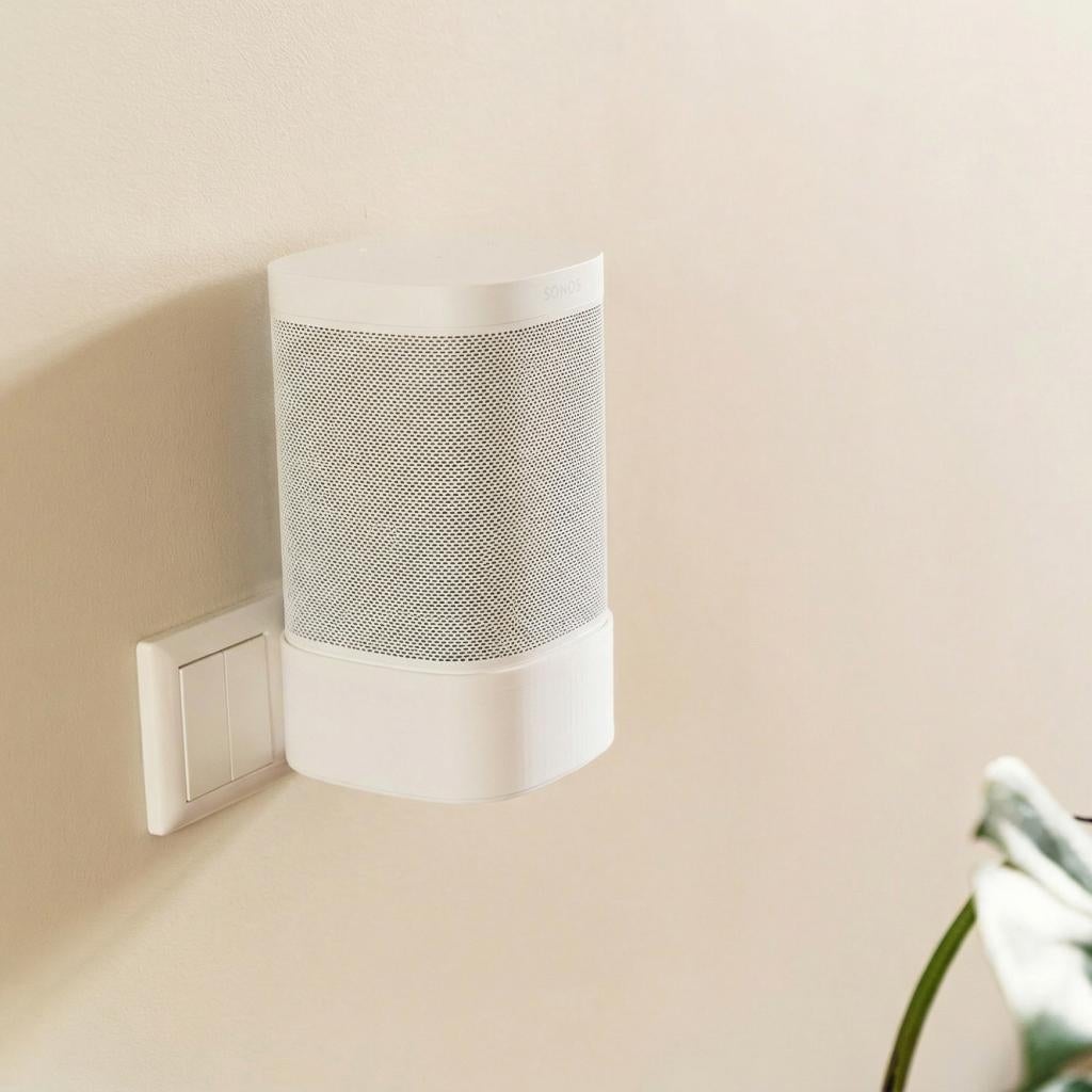 Sonos One / Play:1 stopcontacthouder wit | Muurbeugel, Verzenden, Overige typen, Nieuw, Sonos