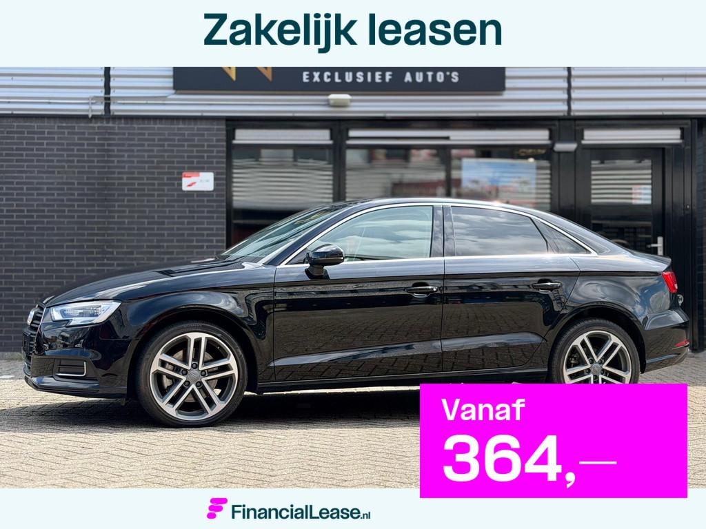 Audi A3 Limousine 30 TFSI Sport, Auto's, Audi, Bedrijf, Lease, Financial lease, A3, ABS, Achteruitrijcamera, Adaptive Cruise Control