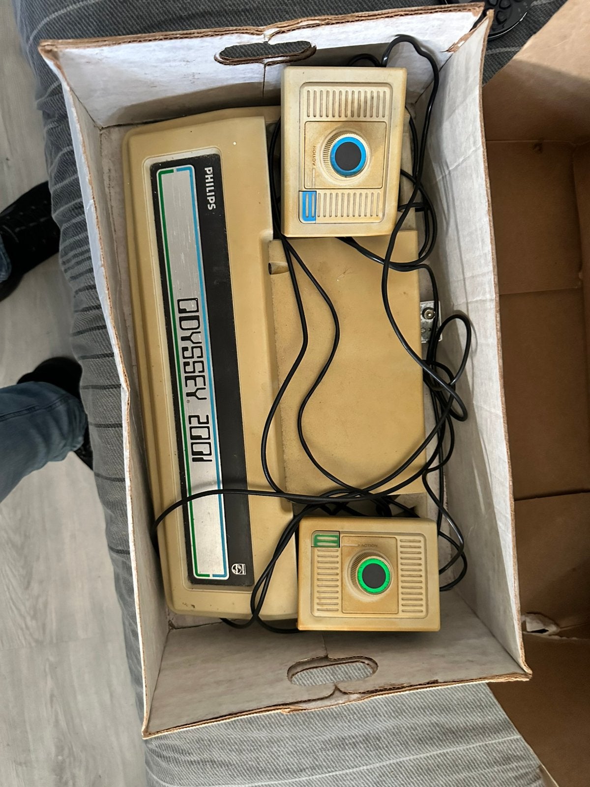 Philips Odyssey 2001, vintage retro-spelcomputer uit 1977, Ophalen of Verzenden, Zo goed als nieuw