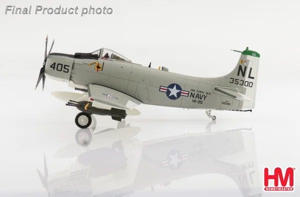Hobby Master HA2920 | Douglas A-1 Skyraider, Ophalen, Schaalmodel, Nieuw, Pilot Station