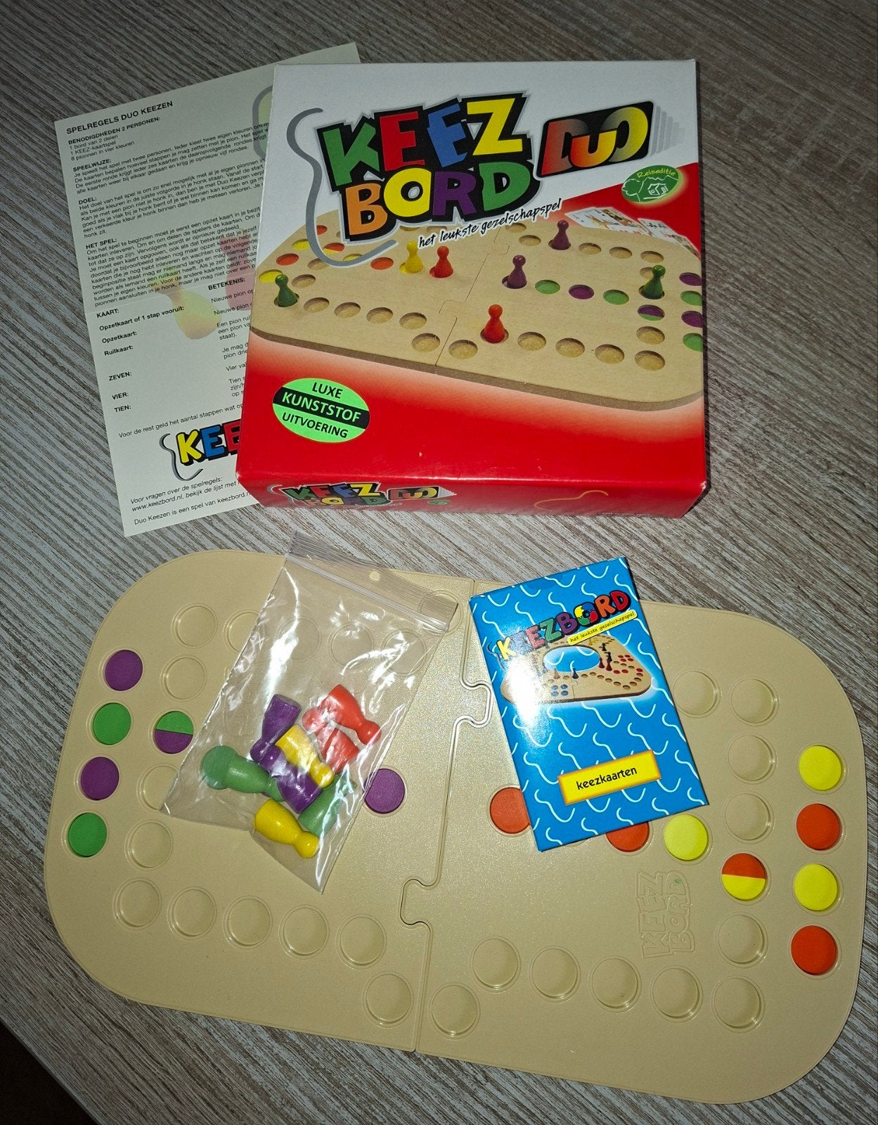 Keezbord uitbreiding, Hobby en Vrije tijd, Ophalen of Verzenden, Zo goed als nieuw