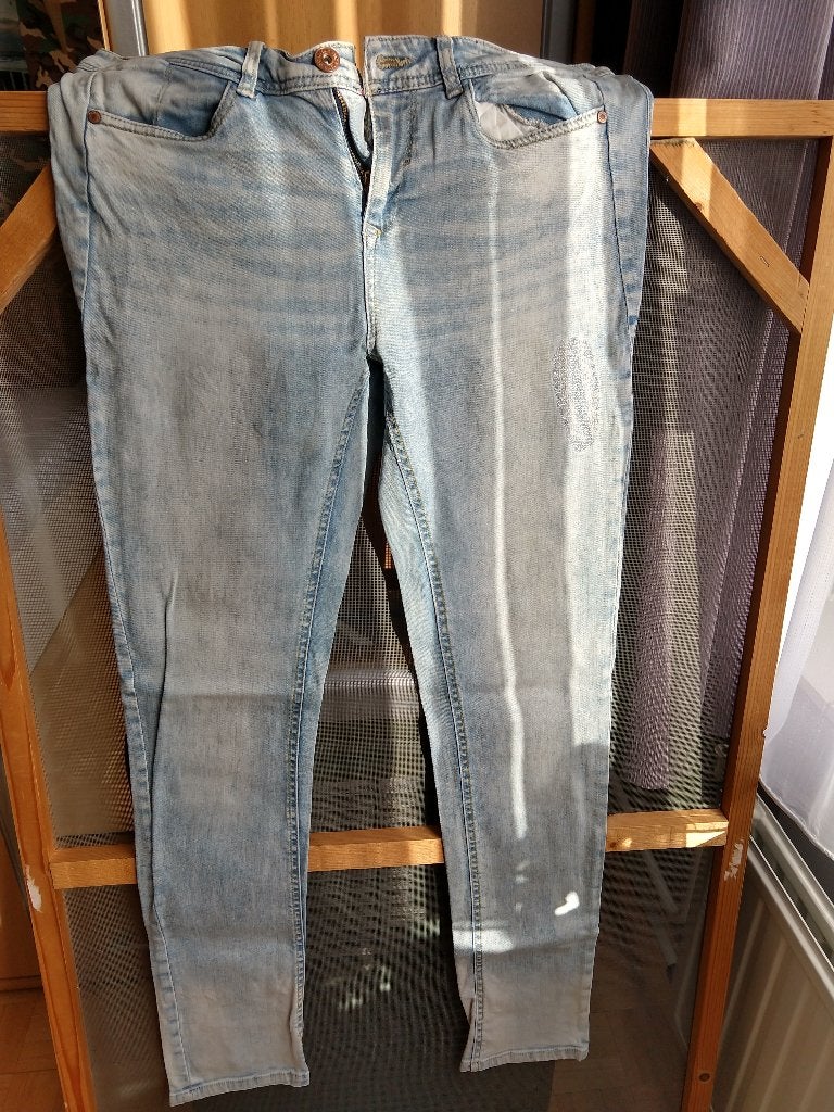 Withwash Denim broek, Kleding | Dames, Blauw, Ophalen of Verzenden, Zo goed als nieuw, W30 - W32 (confectie 38/40)