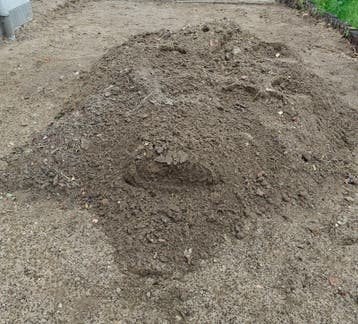 Ophoogzand / Tuinaarde, Ophalen, Gebruikt, Ophoogzand