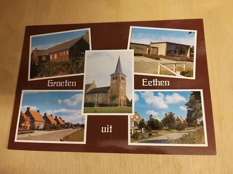 Nieuwe ansichtkaart. Groeten uit eethen, Ophalen of Verzenden, 1980 tot heden, Buiten Europa