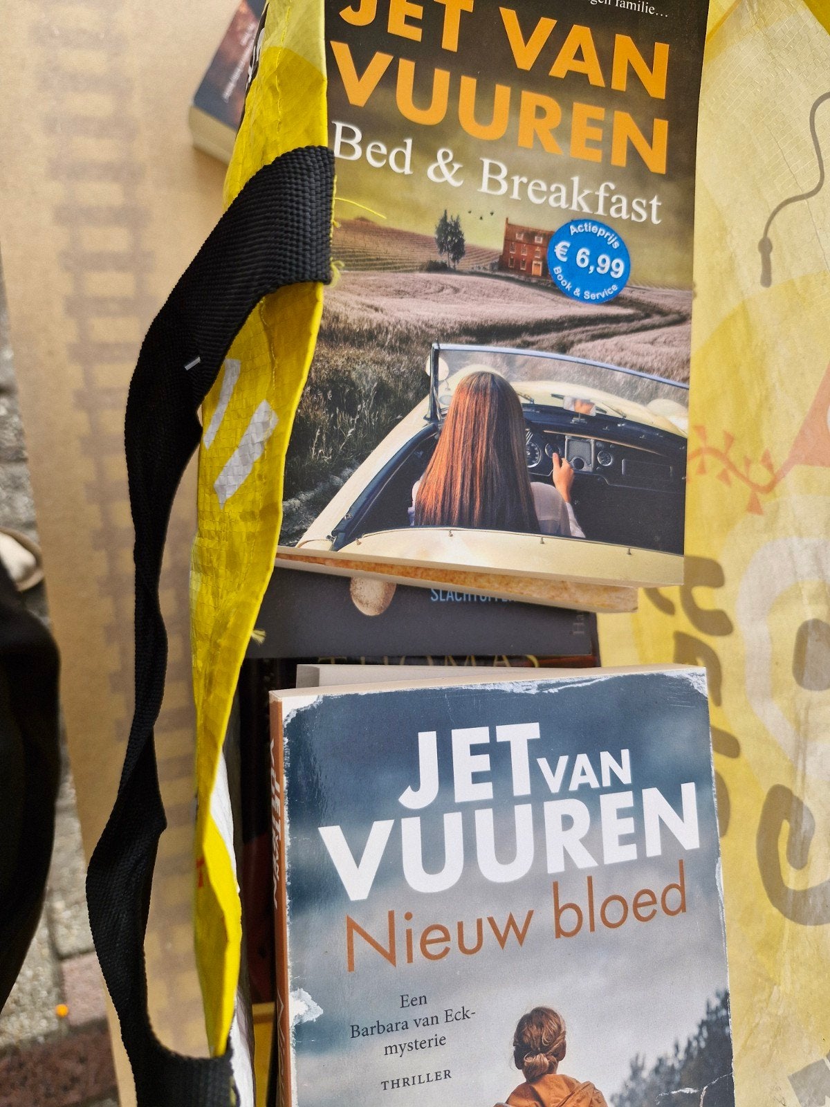Jet van Vuuren: Bed & Breakfast en Nieuw Bloed tas vol, Boeken, Ophalen of Verzenden, Gelezen, Jet van Vuuren, Nederland