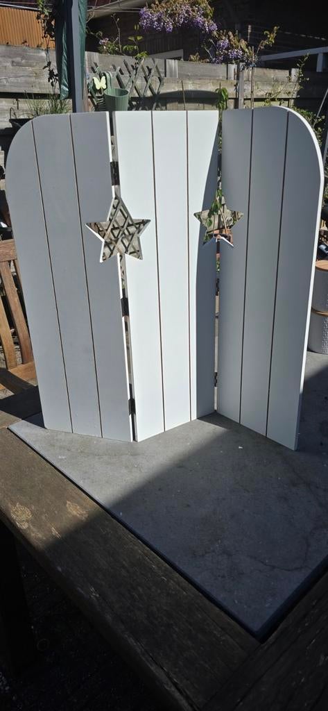 Decoratief kamerscherm met sterren, Ophalen, Gebruikt