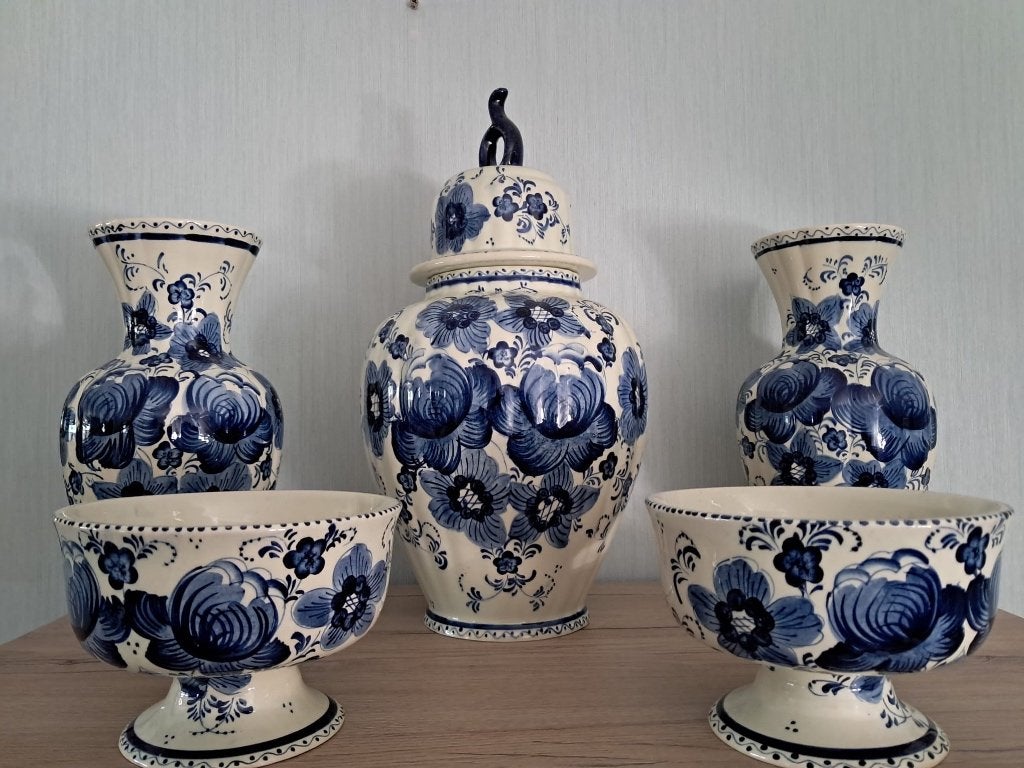 Vazen delftsblauw, Ophalen of Verzenden
