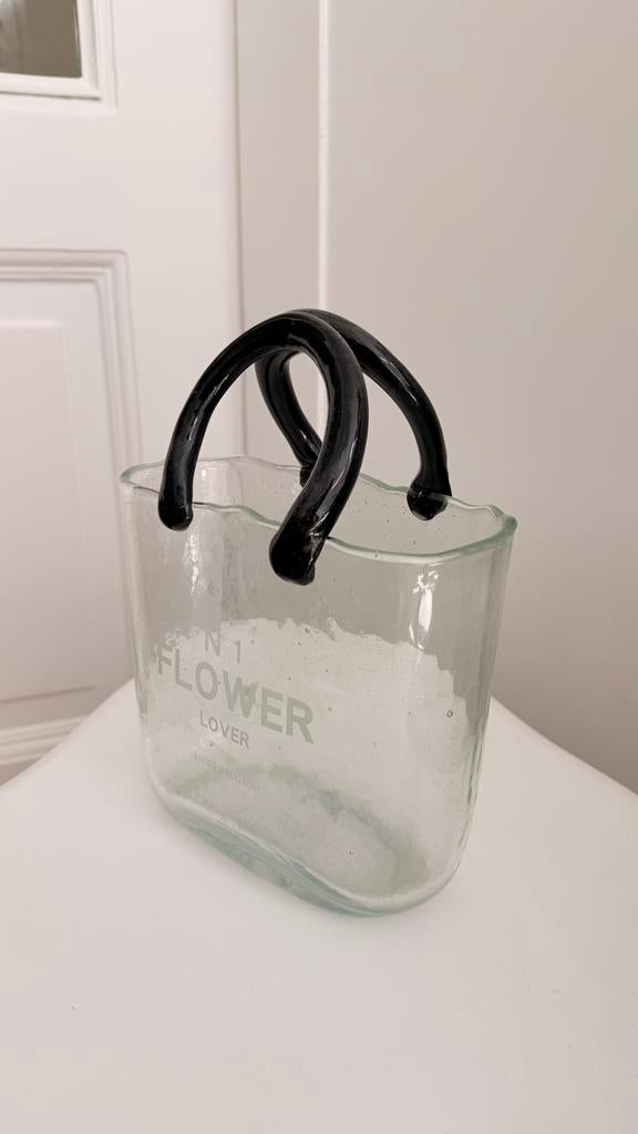Vaas tas Rivièra Maison - N1 Flower Lover, Huis en Inrichting, Woonaccessoires | Vazen, Zo goed als nieuw, Overige kleuren, Minder dan 50 cm