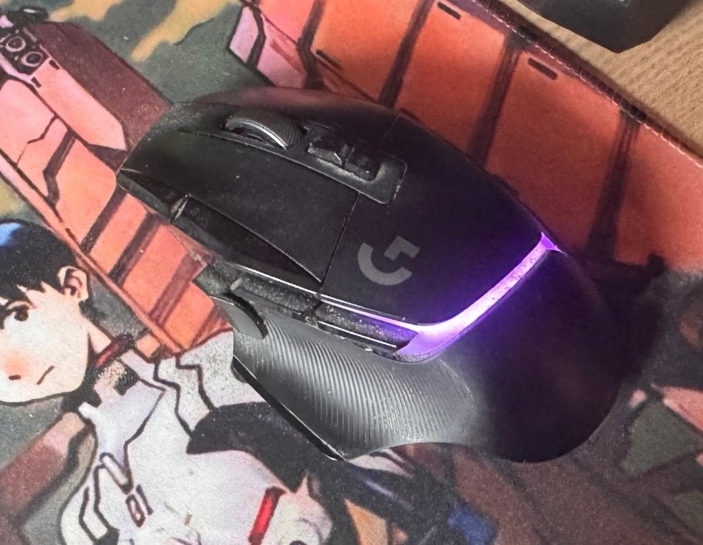 Logitech G502 Lightspeed Draadloze Gaming Muis, Rechtshandig, Muis, Gebruikt, Ophalen of Verzenden
