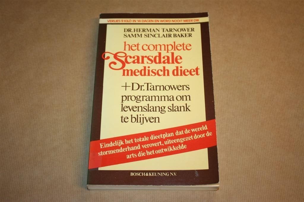 Het complete Scarsdale medisch dieet - Dr. Tarnowers.., Ophalen of Verzenden, Gelezen